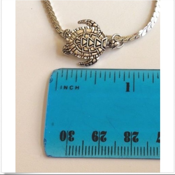 Silver Sea Turtle Charm Bracelet Beach Life Island - Picture 8 of 8